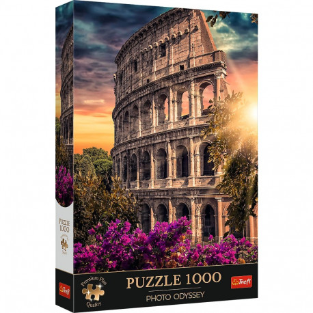 TREFL Premium Plus Puzzle Colosseum, Rome Amphitheatre, 1000 pcs