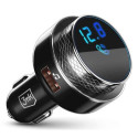 3MK Hyper Car FM Transmitter 87.5 - 99.8 MHz USB Black