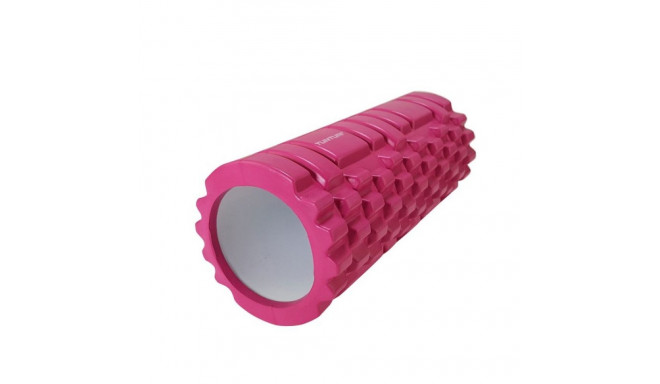 Massaažirull TUNTURI Yoga Foam Grid Roller 33cm, roosa