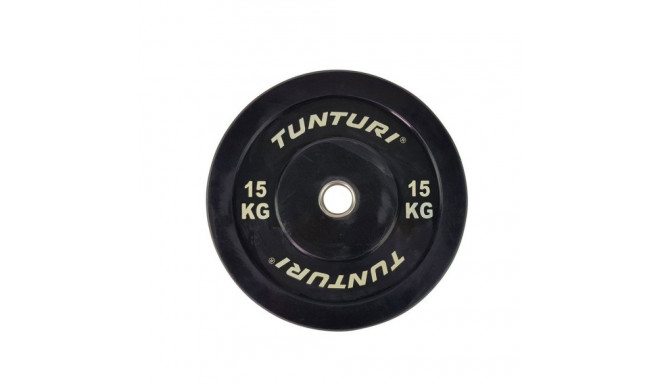 Raskusketas TUNTURI Training Bumper Plate, 50 mm, 15 kg