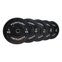 Raskusketas Tunturi Training Bumper Plate 15 kg Black