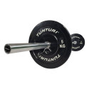 Raskusketas Tunturi Training Bumper Plate 5 kg Black