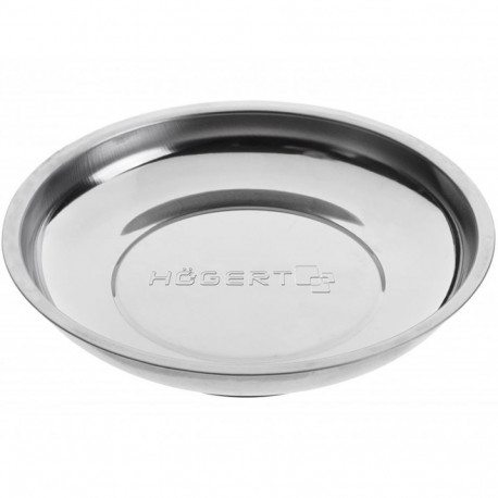 Hogert HT4R512 magnetic tray, 150 mm, steel, rubber guard