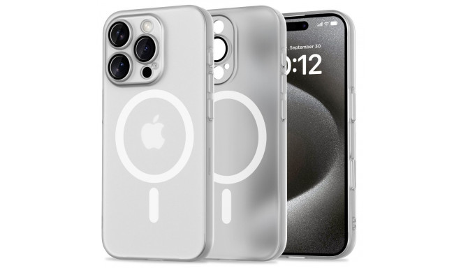 Tech-Protect kaitseümbris MagSlim MagSafe Apple iPhone 16 Pro, matte white