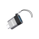 BWOO adapter BZ-35 USB - USB-C gray OTG
