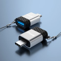 BWOO adapter BZ-35 USB - USB-C gray OTG