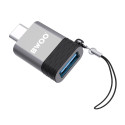 BWOO adapter BZ-35 USB - USB-C gray OTG
