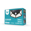 SUNARI Solar Lamp LED FLS-65 100*SMD PIR 6W 480lm 6000K 1200mAh Li-Ion Forever Light