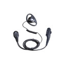 Hytera EHN12 D-earset with on-MIC PTT