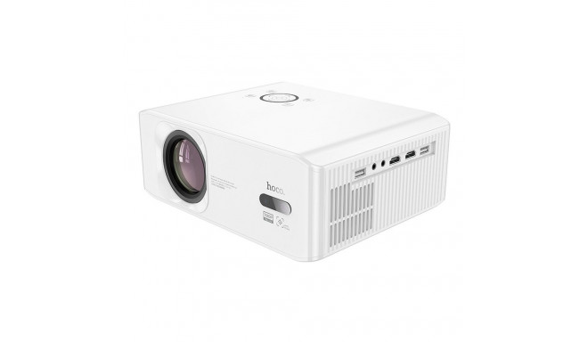 HOCO projector with Android software Wi-Fi Bluetooth 1080P DT3 white