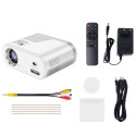 HOCO projector with Android software Wi-Fi Bluetooth 720P DT2 white