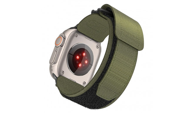FORCELL F-DESIGN FA05 nylon strap for APPLE Watch 38 / 40 / 41 mm green