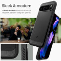 Case SPIGEN Rugged Armor for GOOGLE Pixel 9 Pro XL matte black