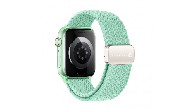 FORCELL F-DESIGN FA02 nylon magnetic strap for APPLE Watch 38 / 40 / 41 mm pistachio