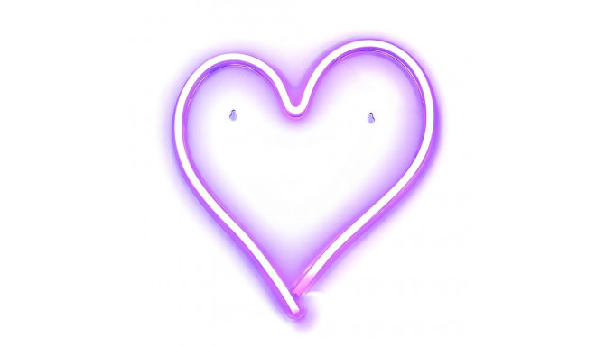 Neon LED on USB - HEART model