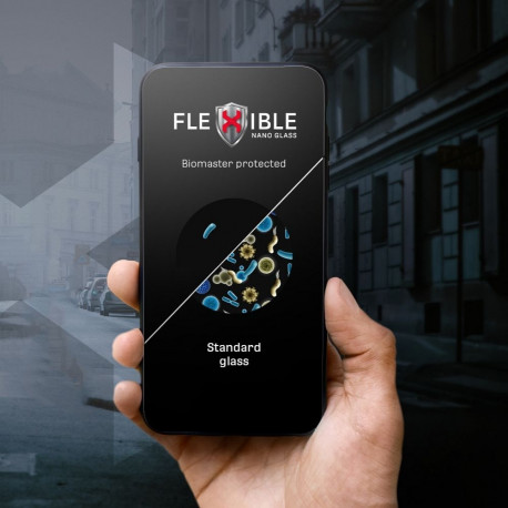 Hybrid glass to iPhone 16 PRO / 17 / 17 PRO / 18 / 18 PRO Forcell Flexible Nano Glass