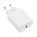 FORCELL F-ENERGY TFK-TC-25WPD travel charger Type C + cable Type C to Type C PD Q.C 3A 25W white