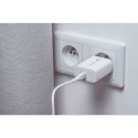 FORCELL F-ENERGY TFK-TC-25WPD travel charger Type C + cable Type C to Type C PD Q.C 3A 25W white