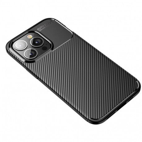 Case for Samsung A23 5G Carbon Premium black