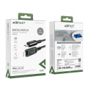 ACEFAST cable Type C to Lightning 8-pin MFi 3A PD30W LCD C6-01 1,2m black