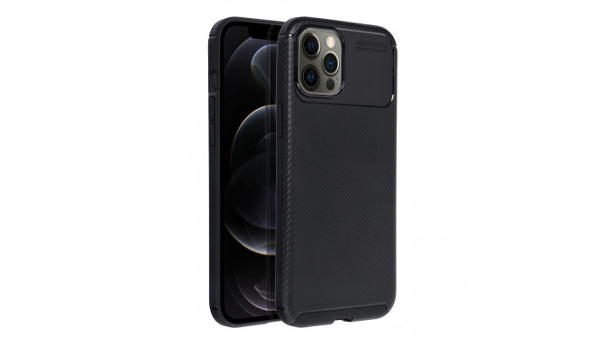 Case for iPhone 12 PRO MAX Carbon Premium black