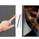 DUX DUCIS case DOMO foldable with pencil storage for SAMSUNG Tab S8 Ultra/S9 Ultra black