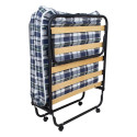 Folding bed BERGAMO 80x190cm