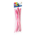 Chenille stems Fiorello 30 cm long, 20 pcs. pink