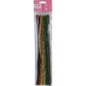 Chenille stems Fiorello 30 cm long, 20 pcs. green