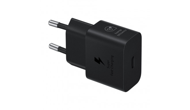 SAMSUNG Power Adapter 25W USB-C without Cable Black