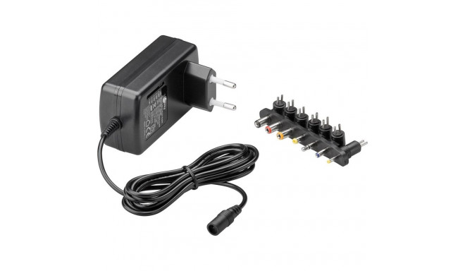 Voolukaabel GOOBAY Universal Power Supply, 9V-24V max. 24W/1.5A