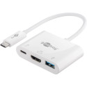 USB jagaja Wentronic USB-C - Multiport/HDMI