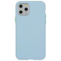 Mocco case Cream Silicone Soft Apple iPhone 12 mini, light blue