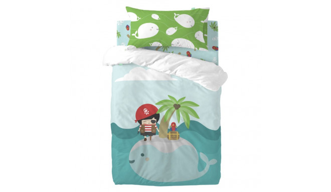 Tekikoti komplekt HappyFriday Happynois Pirata Mitmevärviline Beebihäll 2 Tükid, osad