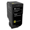 Toner Lexmark 74C20Y0 Yellow