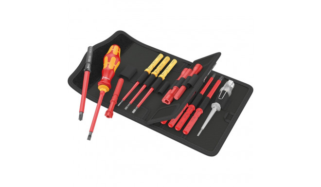 18-piece tool set for electricians WERA KK VDE