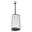 Verbatim Adapter Hub USB-C - 4xUSB-A 3.2 aluminum/aluminum 49147