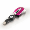 Verbatim Go Mini USB-A Optical Mouse 1000 dpi pink/hot pink 49021