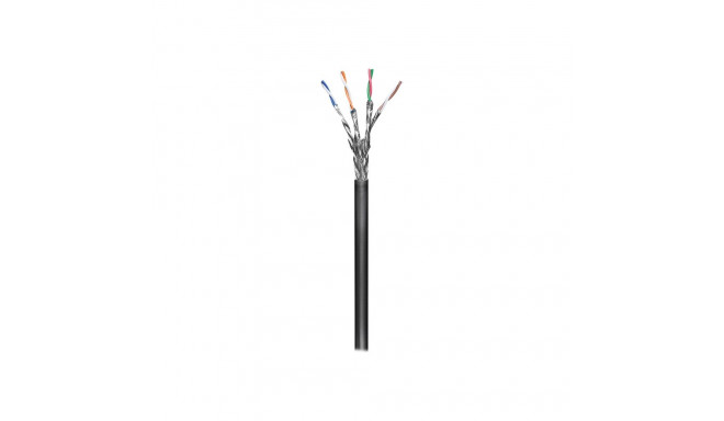 Goobay 77624 CAT 6 välitingimuste võrgukaabel, S/FTP (PiMF), must, 100m. | Goobay
