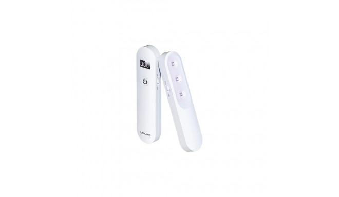 USAMS Mini UV-C disinfection lamp handheld sterilizer white ZB159XDD01 (US-ZB159)