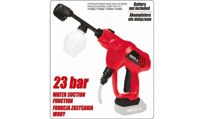 YT. 18V survepesur solo imemisega