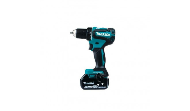 Makita DDF485RFJ drill 1900 RPM Keyless 1.7 kg Black, Blue