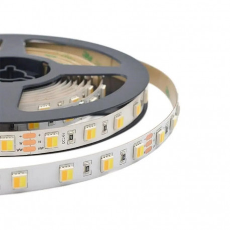 LED riba V-TAC VT-2835 120 CCT 60LED 24V 14W/m 3000-6500K 1550lm (SKU 2897)
