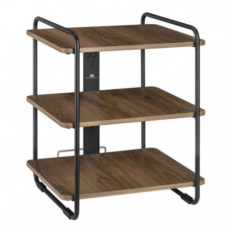 Stiilne 3 riiuliga Maclean kapp, 90kg max, 454x400x496mm, MC-978