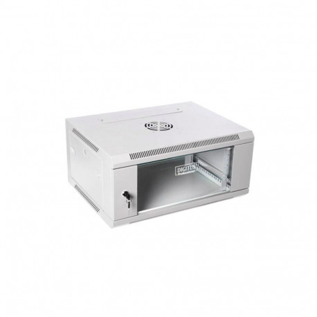 Digitus DN-W19 06U/450 seinapealne rack-kapp helehall 6U