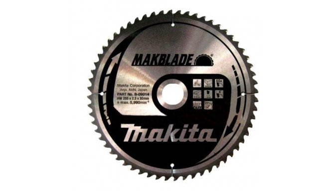 CIRCULAR SAW 255x30mm 32-TEETH MAKBLADE >>>B-32720