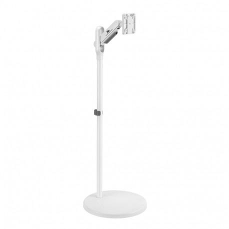 Mobilny stojak podłogowy na monitor/TV Maclean, sprężyna gazowa, 17"-35", 2-10kg, biały, MC-970W
