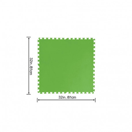 Bestway Flowclear 31" x 31"/78cm x 78cm basseini põrandakaitse