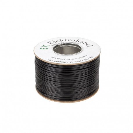 Kabel głośnikowy SMYp 2 x 0,22mm czarny 300m