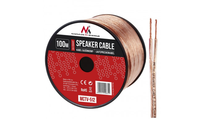 Maclean MCTV-512 audio cable 100 m Copper